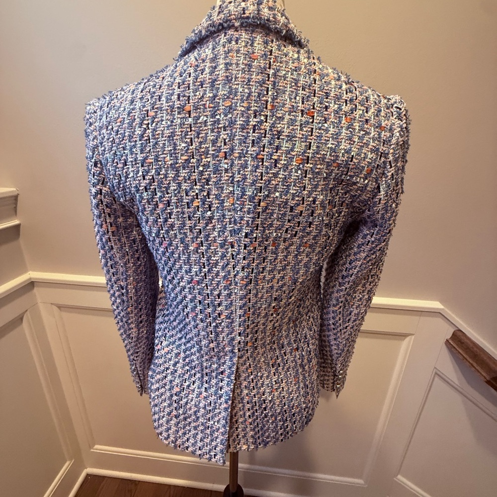 Generation Love SzXS Perfect Cond. Multicolor/Blue Tweed Blazer. Super cute. - Picture 3 of 6